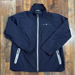 Sperry Top-Sider Navy Rain Jacket